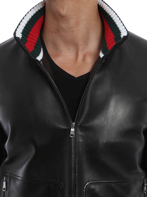 gucci lederjacke herren